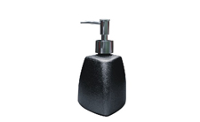 台面手动皂液器(黑色)皂液机 酒店客房卫浴配套